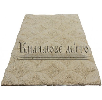 Carpet for bathroom Indian Handmade Hobby RIS-BTH-5242 CREAM - высокое качество по лучшей цене в Украине.